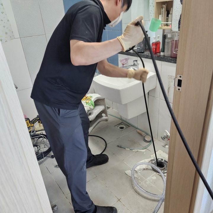 종로구 삼청동 하수구막힘 시공 현장 사진 1