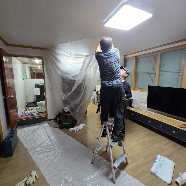 용산구 후암동 하수구막힘 시공 현장 사진 4